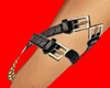 IG/Belts Black Bracelet