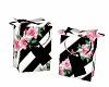 Pink Black Floral Gift