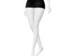 Y. Black Mini Skirt