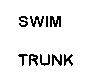 CSN002 Swim Trunks M