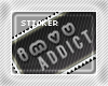 Addict-Sticker