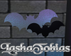 Neon Halloween Bats
