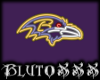 !B! Mini  Ravens Sticker