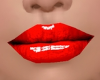 Diane Bright Red Lips