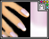 M* Pink Manicured Nails