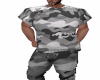 {LB} Grey camo shirt