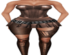 Brown Leather Y2K Set