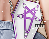 !!D Coffin Bag Purple