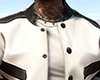 ♛ Retro Leather Wht I