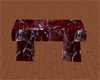 Red Marbled Bench S2