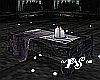 Goth Table w/Candles