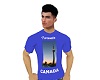 Toronto Canada blue T