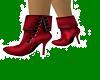 Girl Red Boots