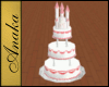 Castle Wedding Cake Pink
