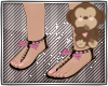 KIDS monkey sandals