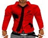 [E] JT Red Shirt w Tie