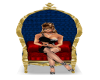 Royal Chair Red Blue