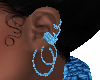 Sexy Blue Earrings
