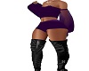 Dark Purple Shorts