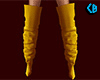 Gold Thigh High Boots F