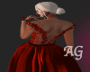 Ruby Red Rose Gown A.G