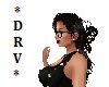 DRV-Black Butterfly Hair