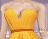 Prom Dress Yellow