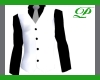 White/Black Dress Shirt