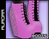 A| Boots - Candy Pink