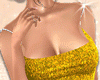 NK  Sexy Gold Dress L