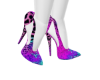 leapord purple shoe