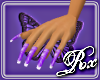 ~RX~ Purple Nails