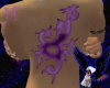 *H Purple Tribal Tatto