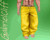 Yellow Jeans Pants