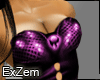 Exz-Purple ExzemiC Dress