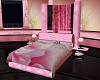 Pink Peony Queen Bed