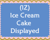 Ice Cream Cake Displayed