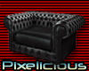 PIX Black Leather Chair
