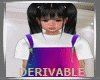 Kids Girl Overall(Mesh