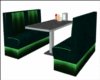 50's Diner Booth~Green~