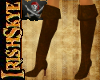 S-Pirate Boots, Brown