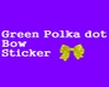 PolkaDotPowSticker