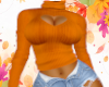 AutumnLove OrangeSweater