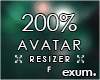 Avatar Resizer 200%