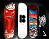 skateboards
