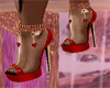 (AC) Red Drop Heels