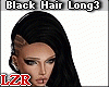 Black Hair Shaven Long 3