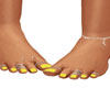 Sexy Feet Yellow