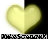 [I.S]Yellow Clear Heart