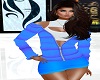 Blue Knitted Skirt